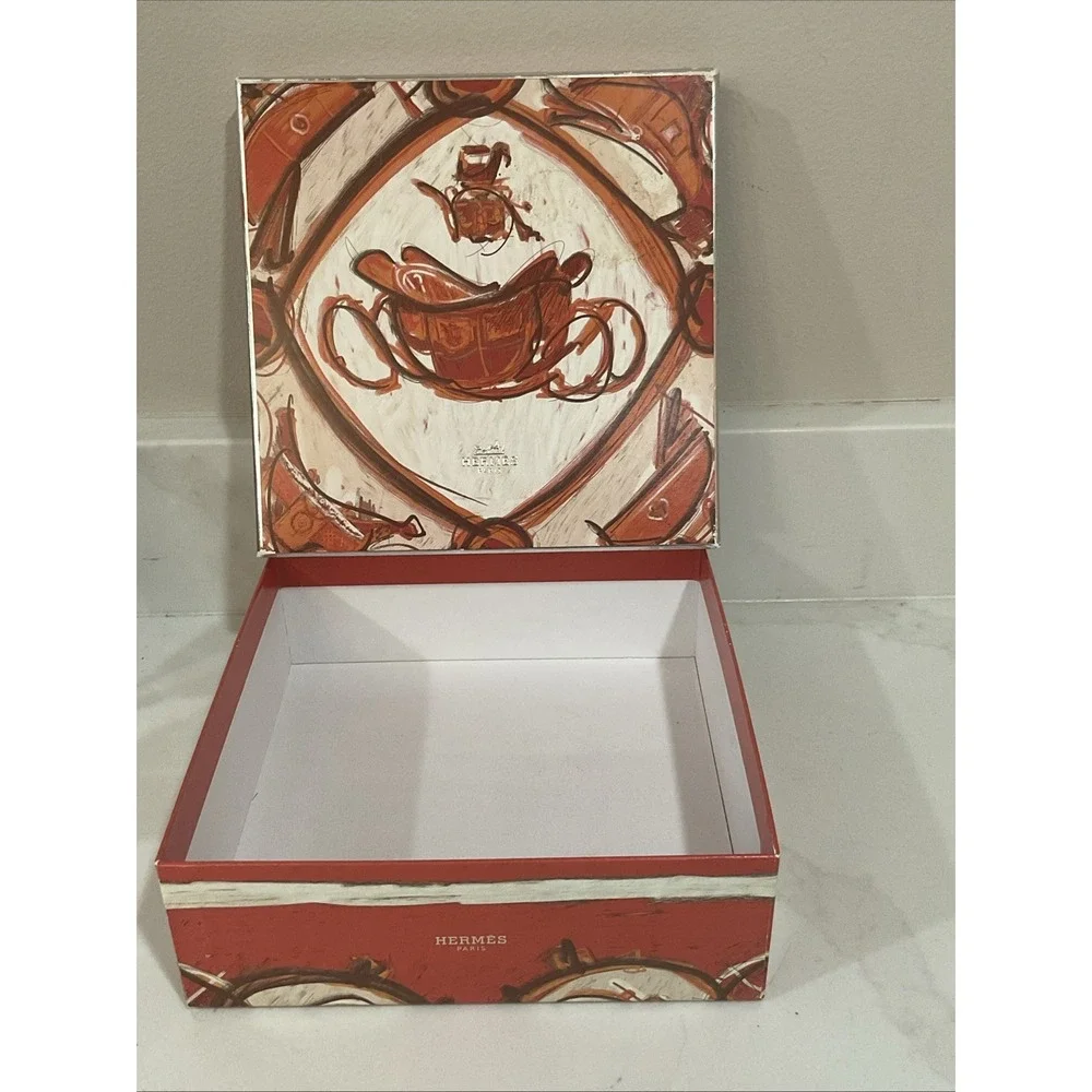 Hermes Boxes Lot Including 24, Faubourg Box & Un Jardin Sur Le Nil Empty Bottle